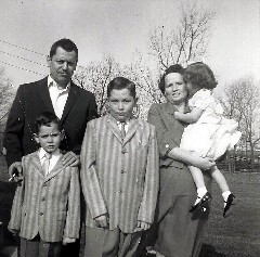 Omer, Joy, Don, Tony, Sally Sayger 1958ish